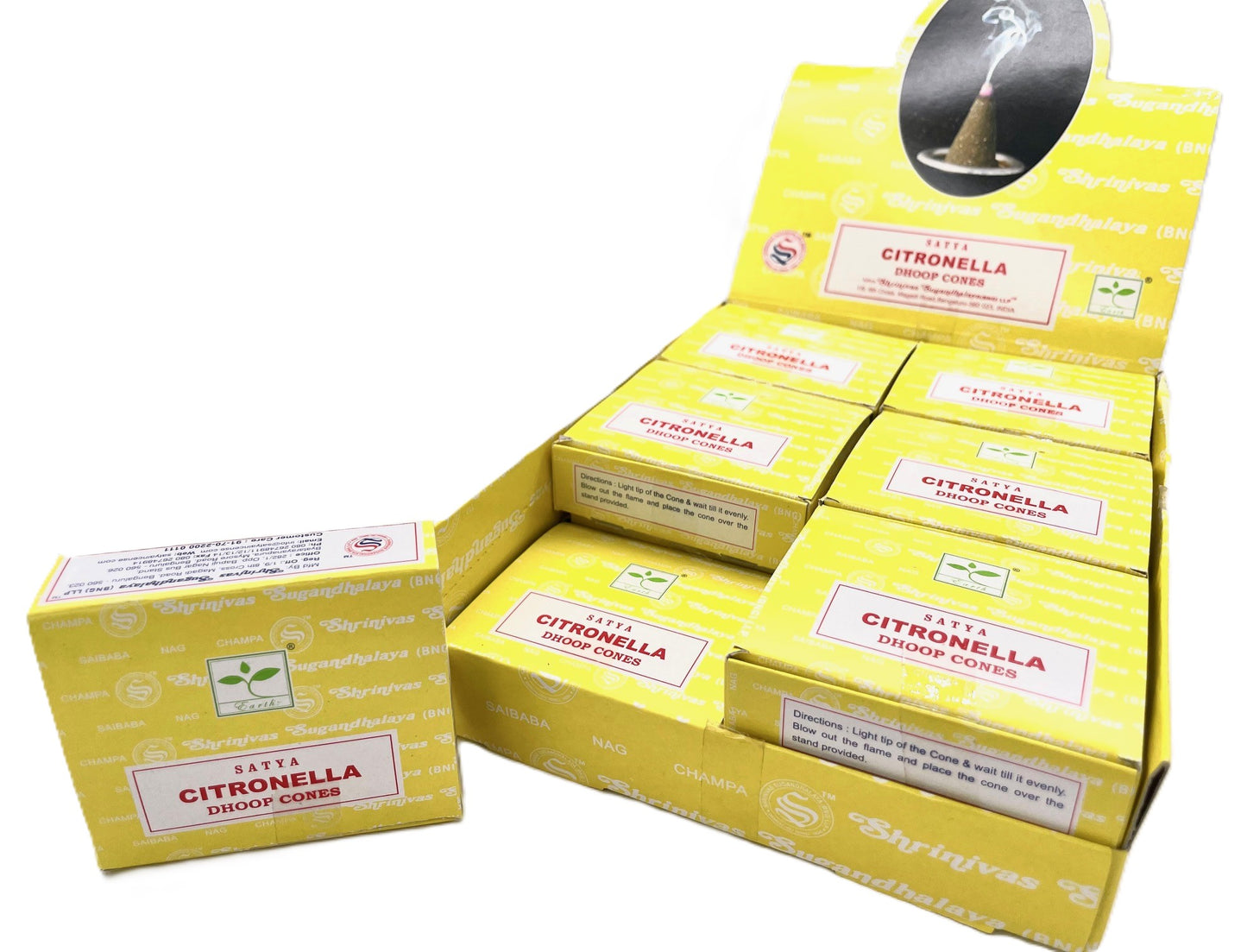 Satya Wierook Kegels - Citronella (Aarde)