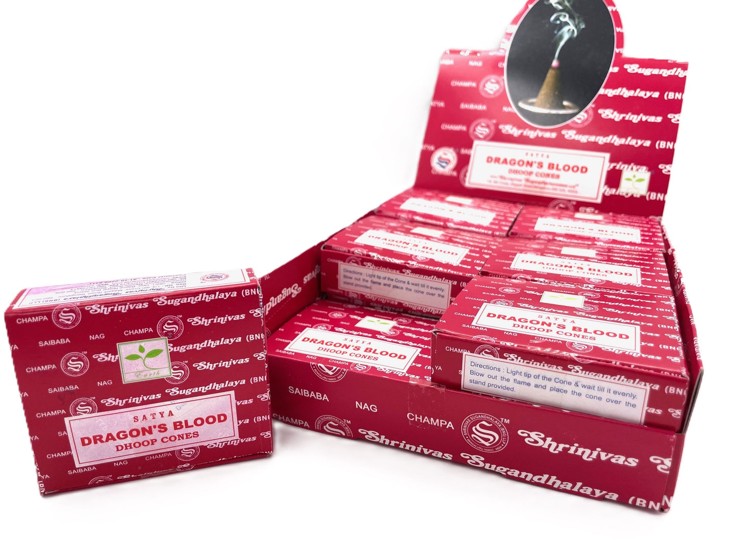 Satya Wierook Kegels - Drakenbloed (aarde)