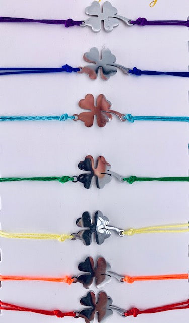 Verstelbare 7 Chakra Klaver Armbanden