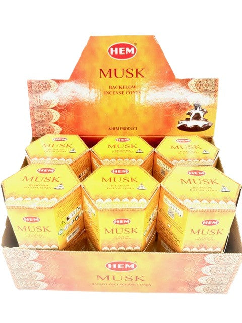 HEM Backflow Kegeltjes - Musk