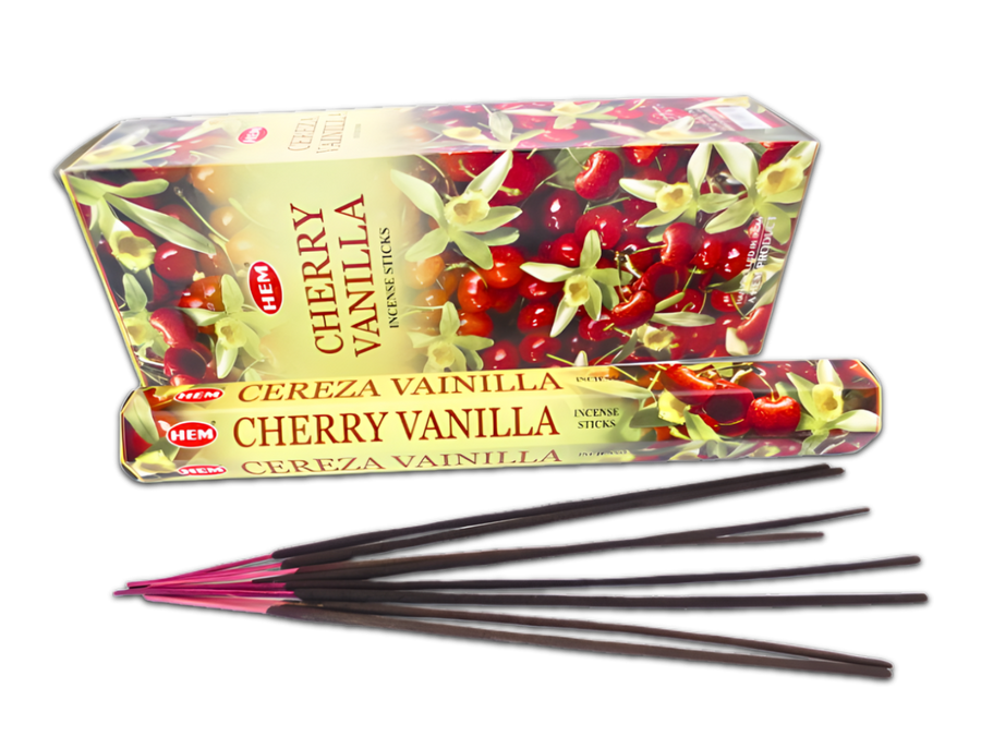 HEM Cherry Vanilla Hexa Wierookstokjes