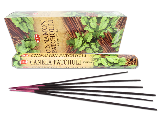 HEM Cinnamon Patchouli Hexa Wierookstokjes