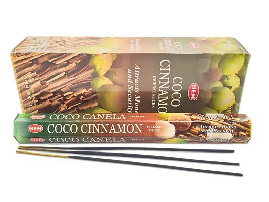 HEM Coco Cinnamon Hexa Wierookstokjes