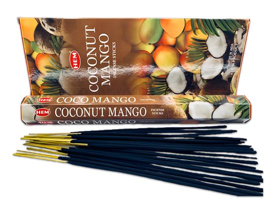 HEM Coconut Mango Hexa Wierookstokjes