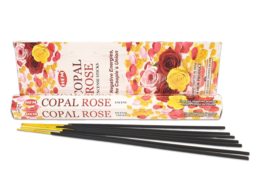 HEM Copal Rose Hexa Wierookstokjes