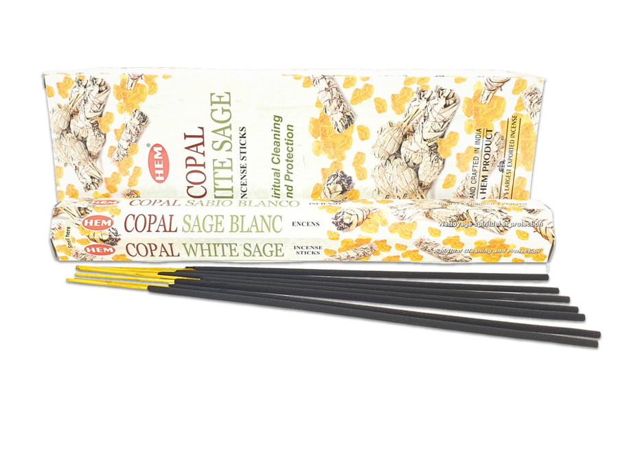 HEM Copal White Sage Hexa Wierookstokjes