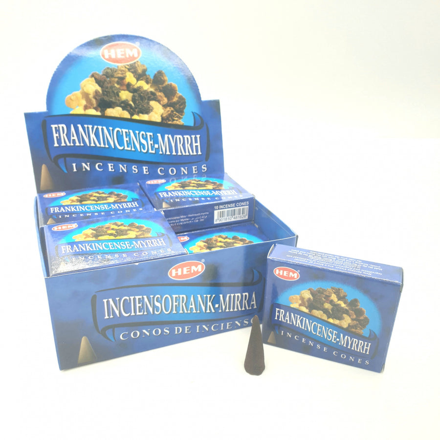 HEM Kegeltjes - Frankincense Myrrh