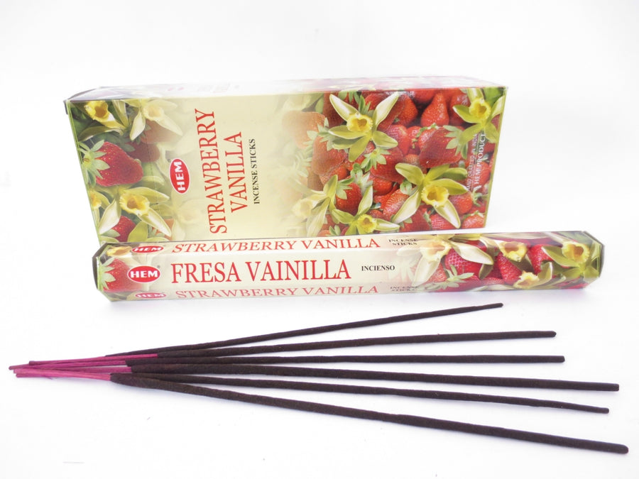 HEM Wierook Hexa - Strawberry Vanilla