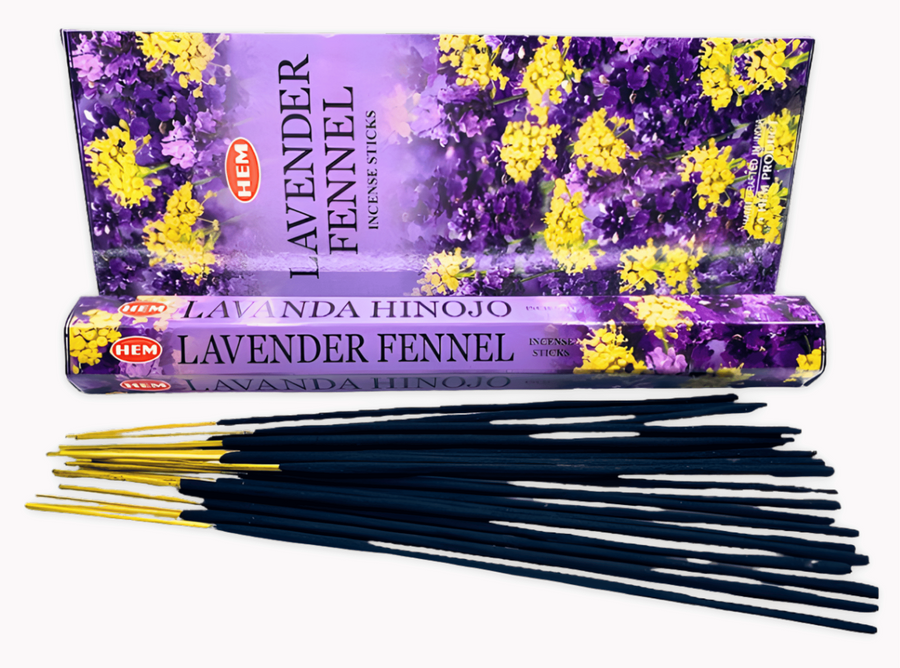 HEM Lavender Fennel Hexa Wierookstokjes