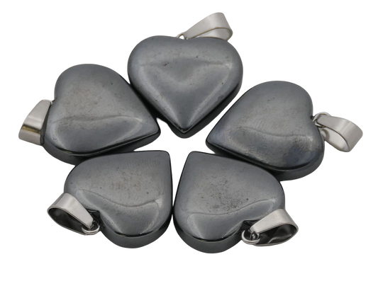 Herz Anhnger Grohandel - Hematit (5e)