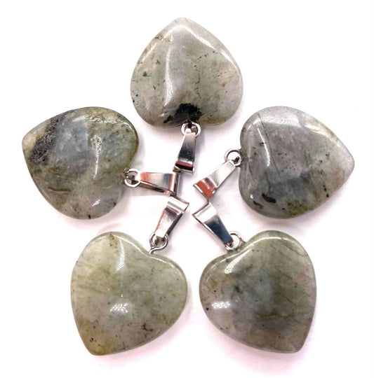 Herz Anhnger Grohandel - Labradorit (5e)