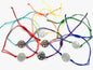 Verstellbare 7-Chakra-Lebensbaum-Armbänder