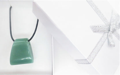 Trapezanhnger Halskette - Aventurijn