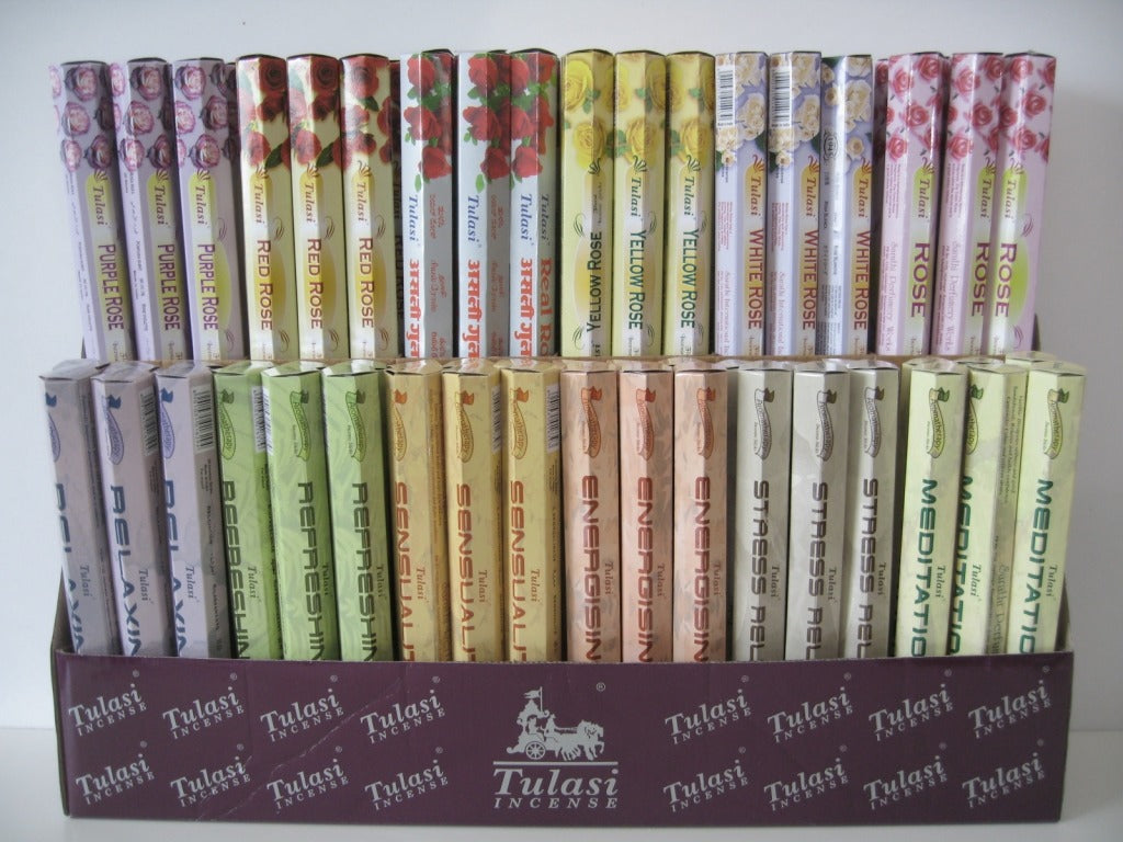 Tulasi Räucherstäbchen Hexa - Lotus