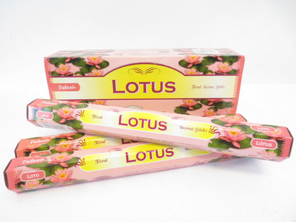Tulasi Räucherstäbchen Hexa - Lotus