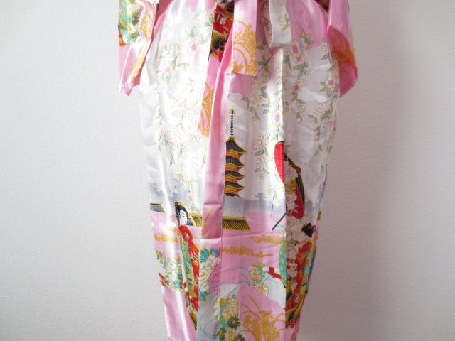 Japanse kimono Lang licht roze