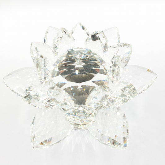 Kristal Lotus op Standaard (klein)