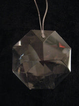 Kristallen hanger achthoek (6stuks)