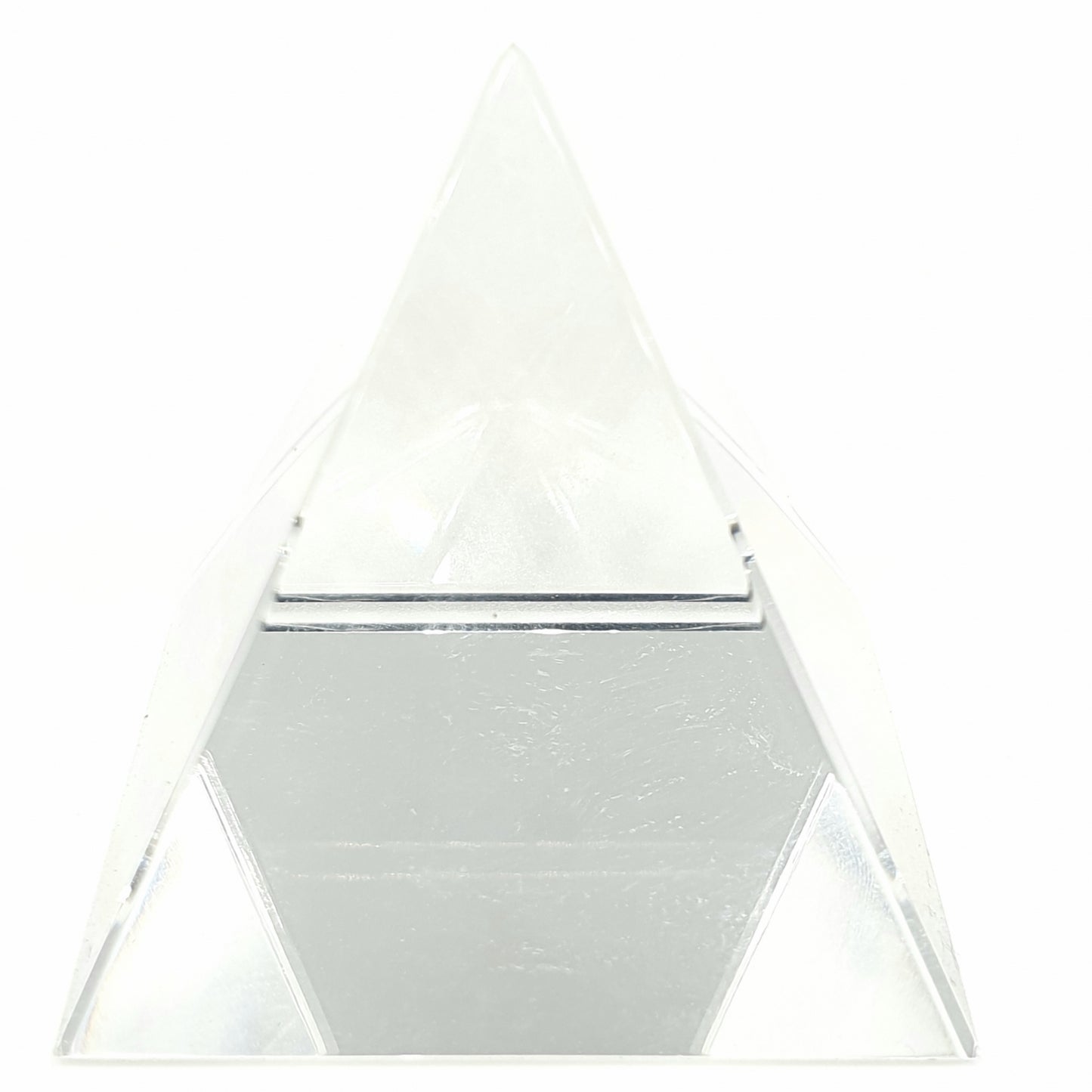 Kristal Piramide Wit 10x10