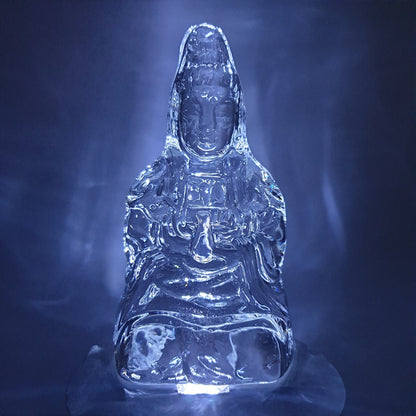 Kristallgserner sitzender KwanYin
