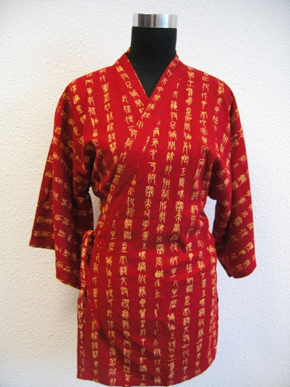 Kungfu Shirt karakters - Zwart S