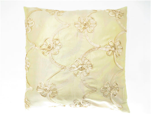 Kussensloop #10 licht geel