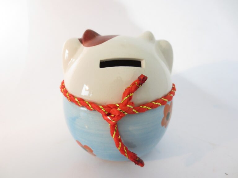 Groothandel Lucky Cat Spaarpot - Set van 2 (Roze &amp; Geel)