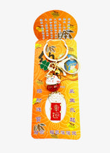 Lucky Cat Porseleinen Sleutelhangers (6 stuks)