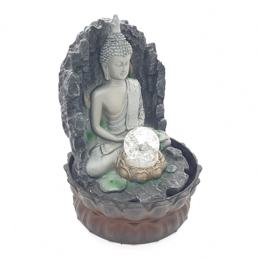 Meditatie Led Verlichting Thaise Boeddha Fontein Klein (18003)
