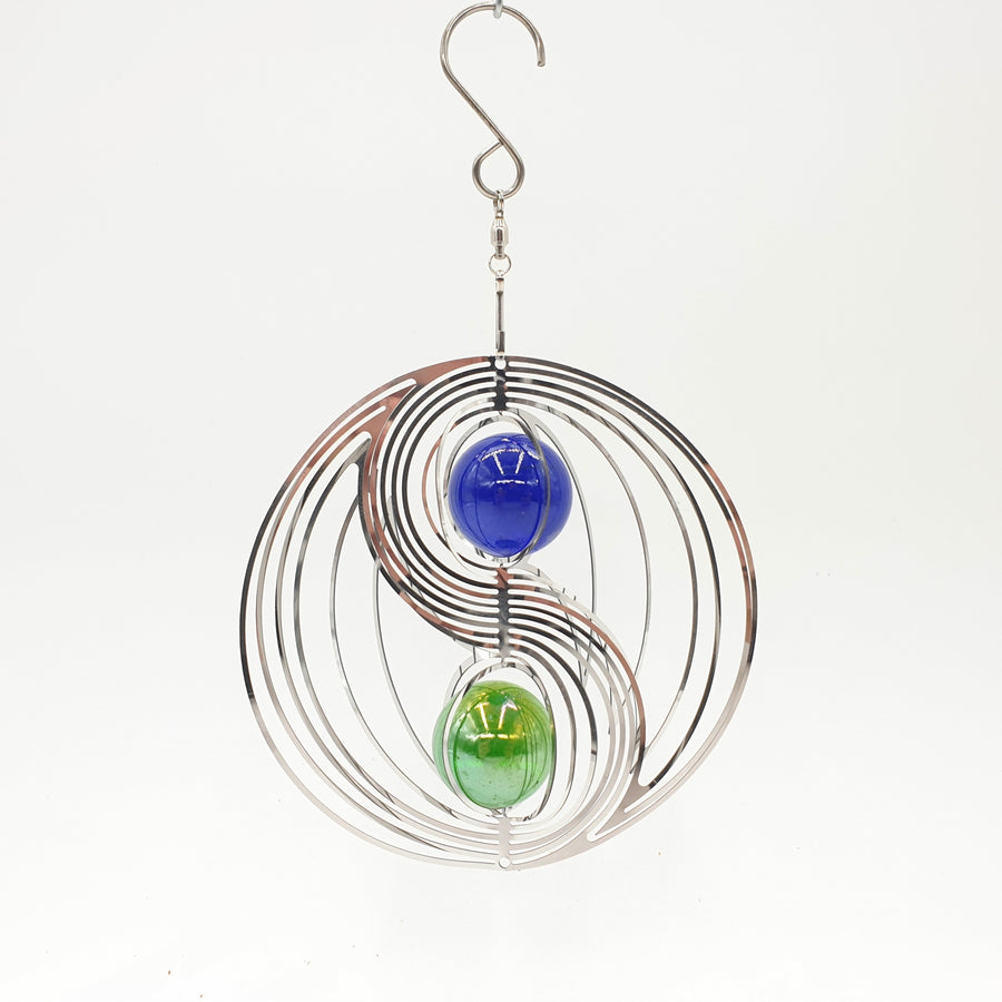 Mini Cosmo Yin Yang Blauw (2st)