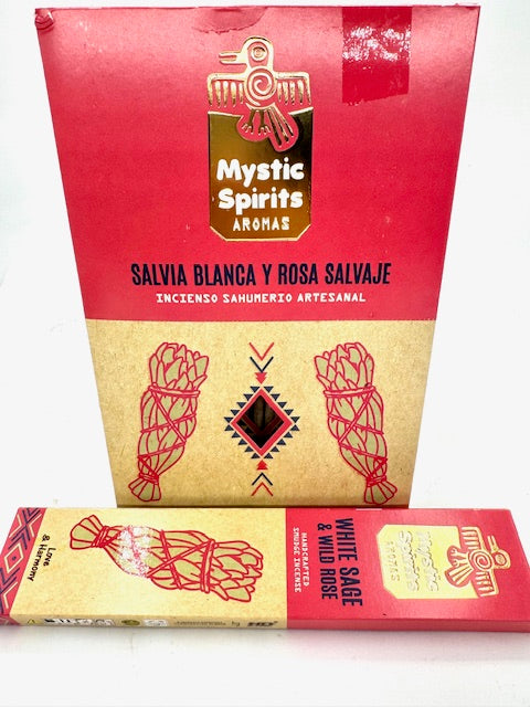 Mystic Spirits Aroma's - Witte Salie &amp; Wilde Roos