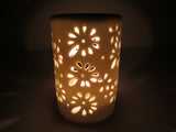 Oliebrander wit met decoratie