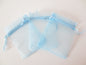 Organza Zakjes 10 x 15 cm - Lichtblauw (100st)