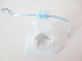 Organza Zakjes 10 x 15 cm - Licht Blauw (100st)