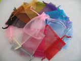 Organza Zakjes 10 x 15 cm - Rood (100st)