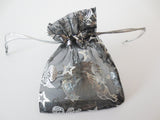 Organza Zakjes Engelen - 7.5cm x 10cm