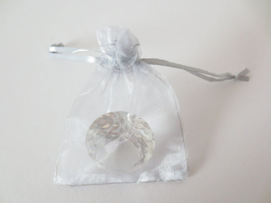 Organza Zakjes Zilver 17 x 23cm