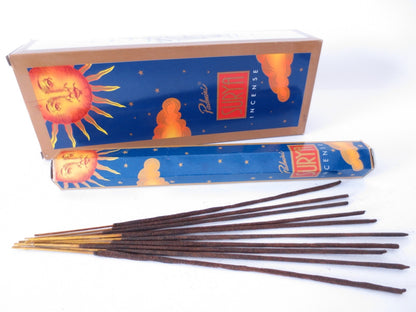 Kristallen lotus paars 14 cm (groot)