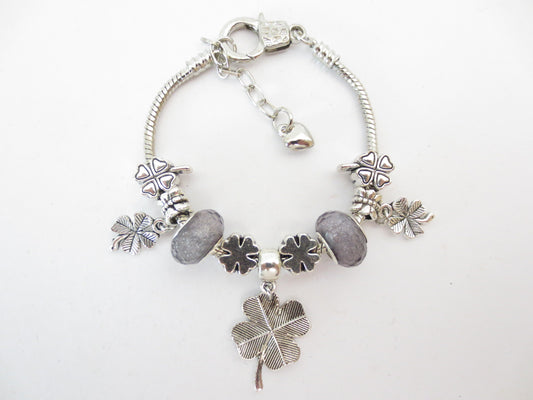 Pandora Armband klee vier zilver