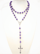 Rozenkrans Rondhoekig Lila