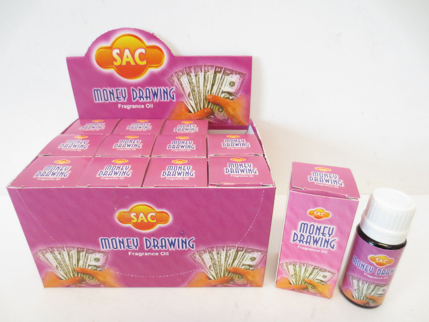 SAC Geurolie Geld Tekening