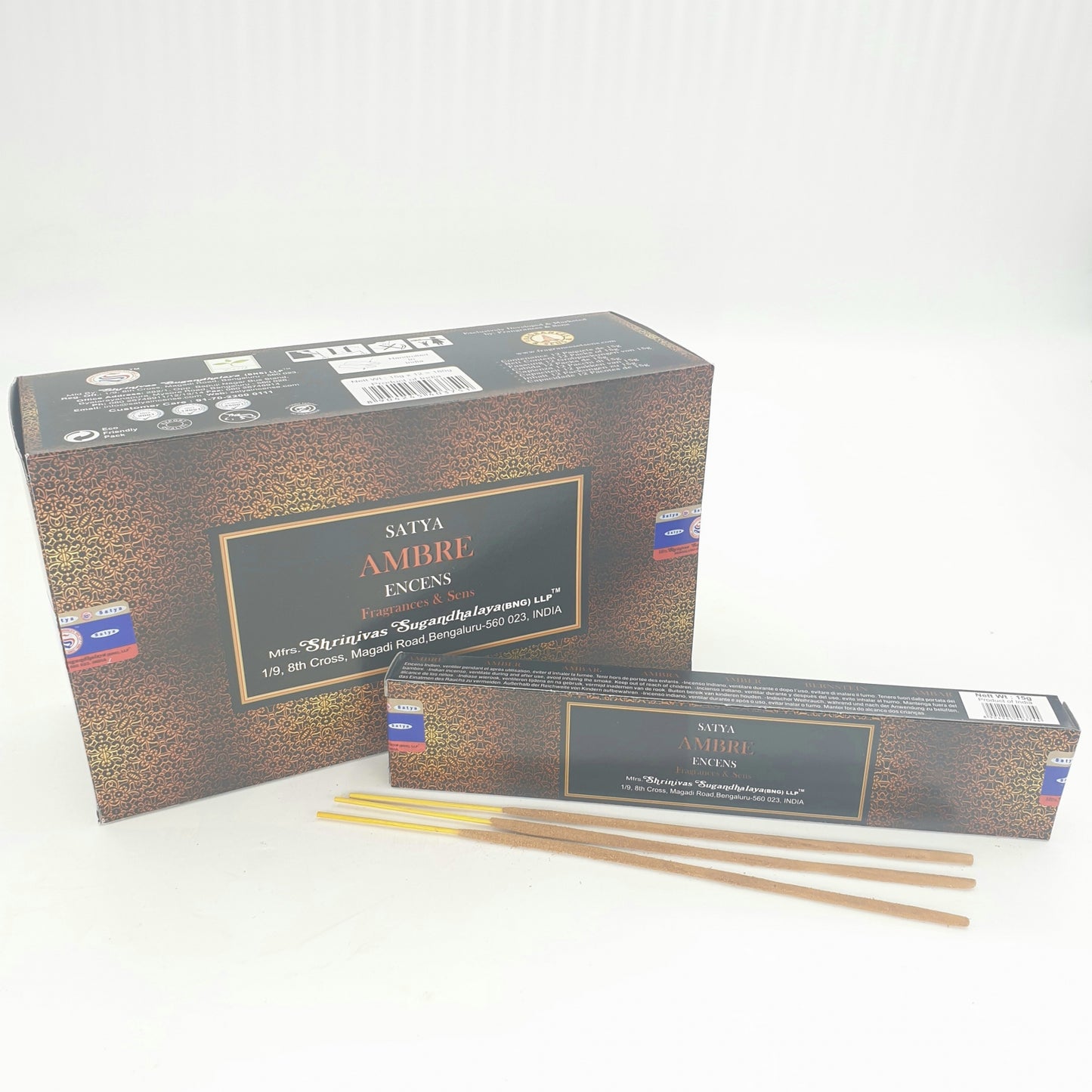 Satya Wierook Aarde - Amber 15g