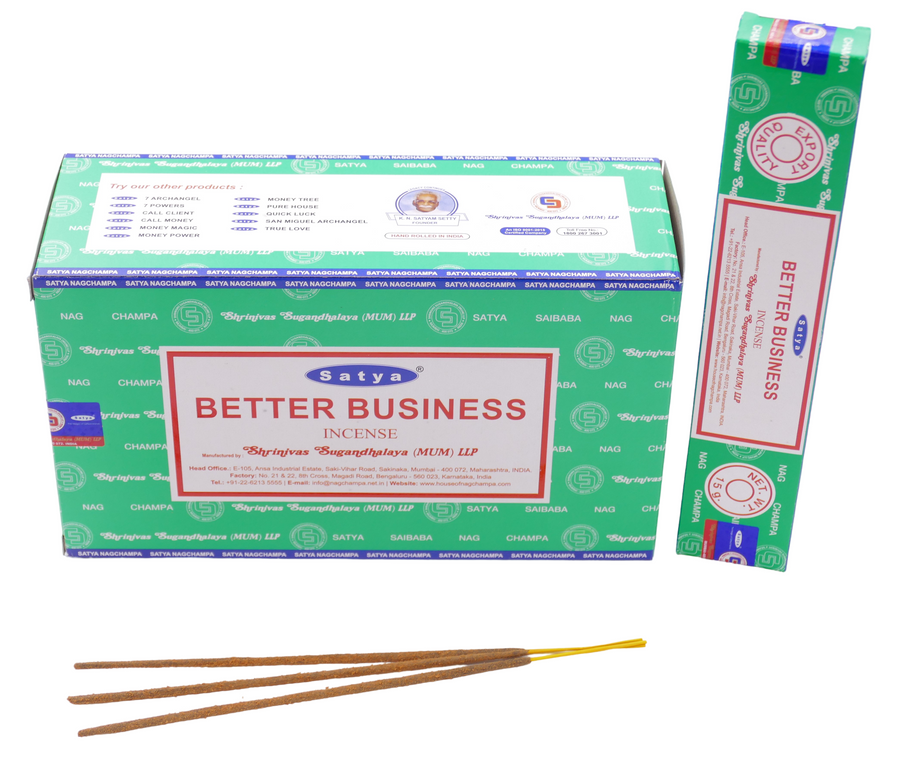 Satya Nag Champa Better Business 15g