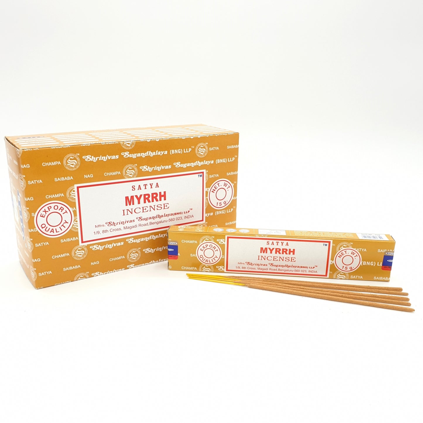 Satya Wierook Aarde - Mirre 15g