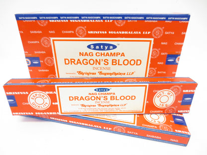 Satya Nag Champa - Drakenbloed 15g