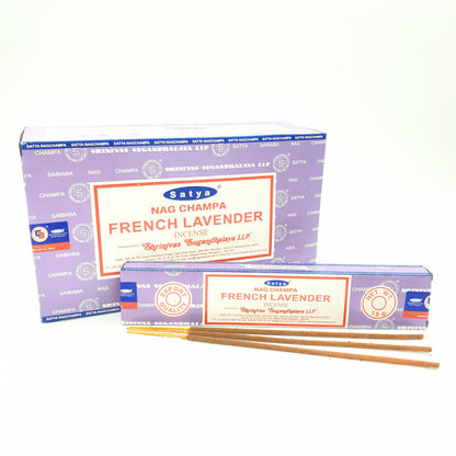 Satya Nag Champa - Franse lavendel 15g