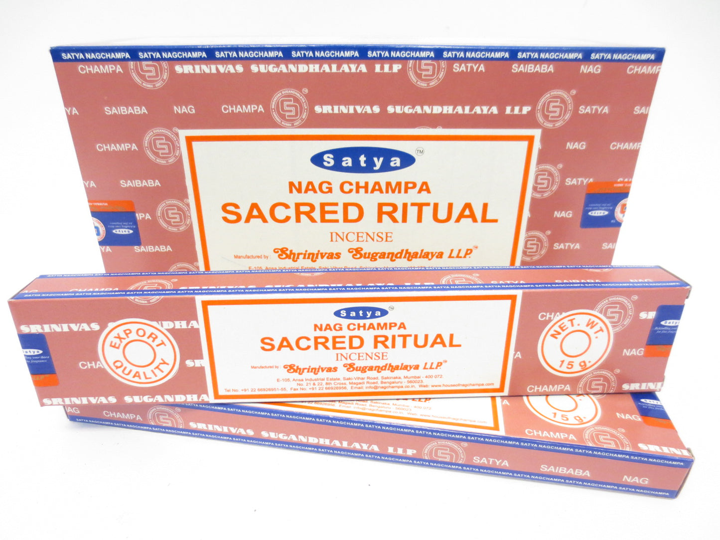 Satya Nag Champa - Heilig Ritueel 15g