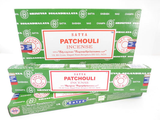 Satya Erd-Räucherwerk – Patchouli 15g