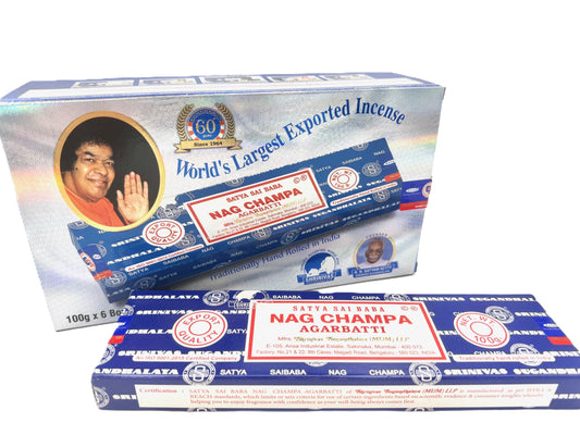 Satya Sai Baba Nag Champa - 100 g (60. Jahrestag, 2024)