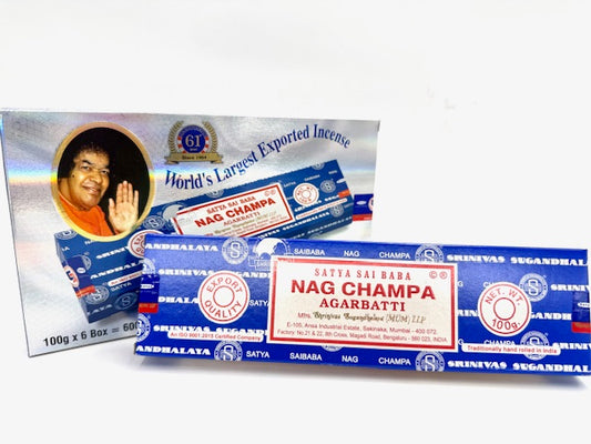 Satya Sai Baba Nag Champa - 100g (61e jubileum, 2025)